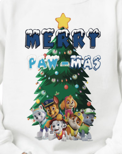Merry Paw-Mas Paw Patrol Sweatshirt